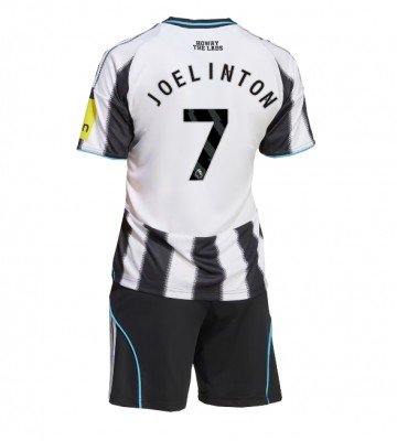 Newcastle United Joelinton #7 Hjemmebanetrøje Børn 2025-26 Kortærmet (+ Korte bukser)